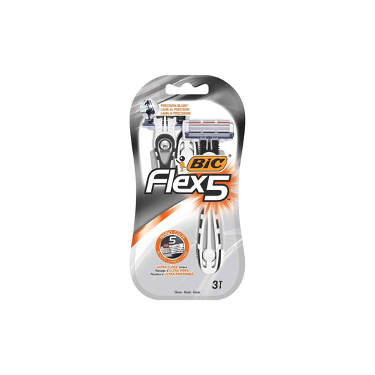 BIC Lâminas Descartáveis Flex5 - 3 un