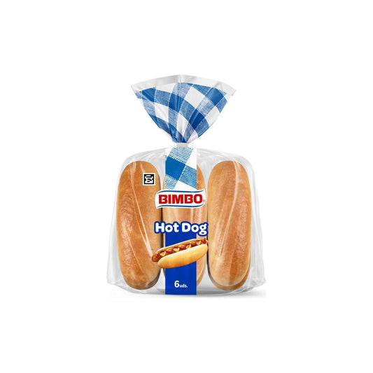 Bimbo Pão de Hot Dog 6 un 330 gr