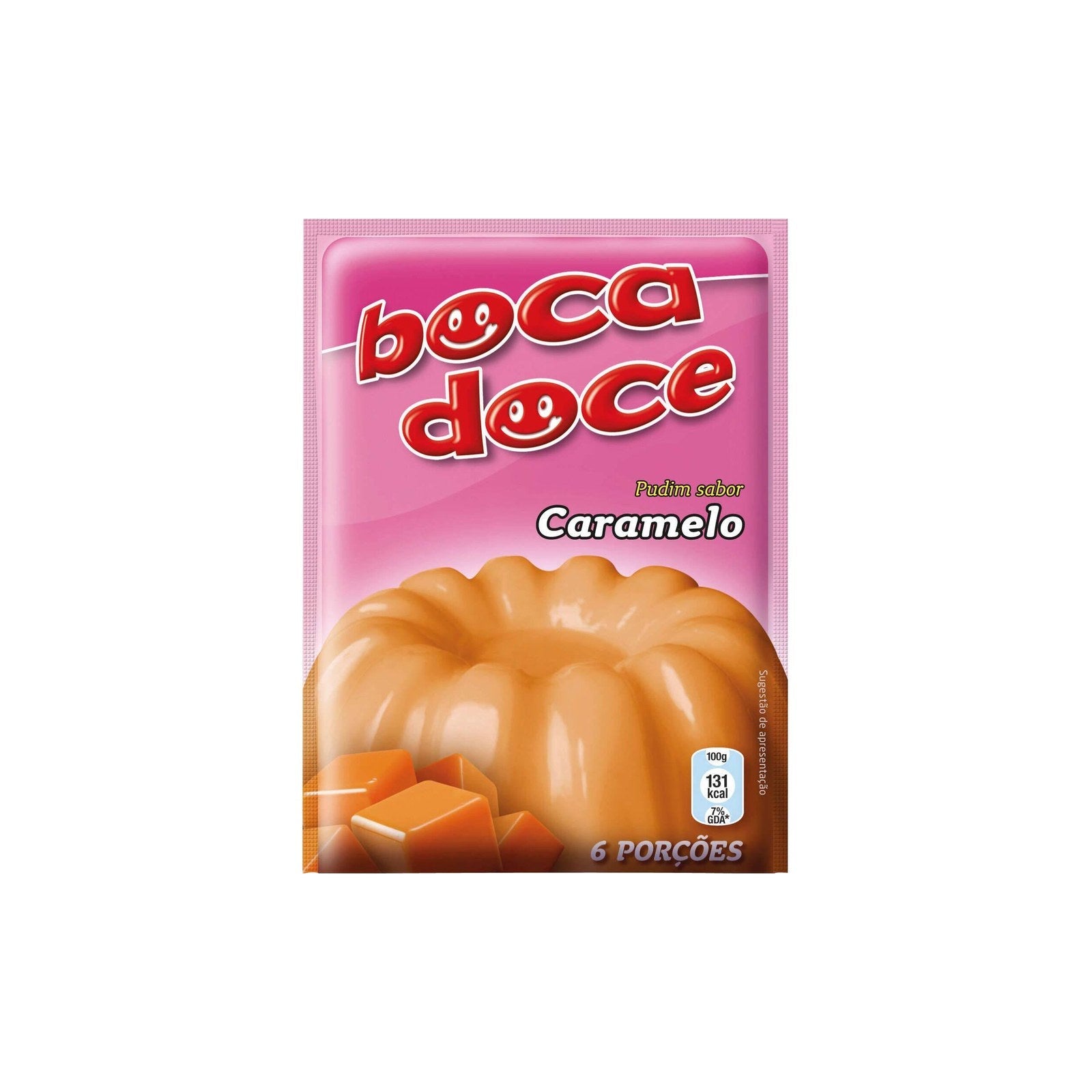 Boca Doce Pudim com Sabor a Caramelo 22 gr