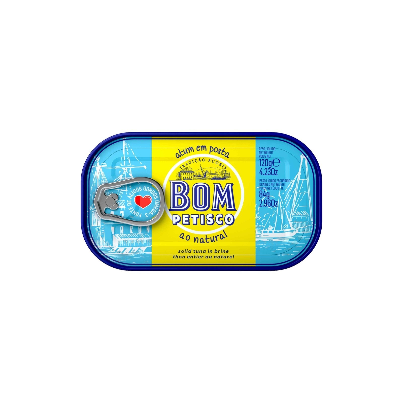 Bom Petisco Atum ao Natural 120 gr