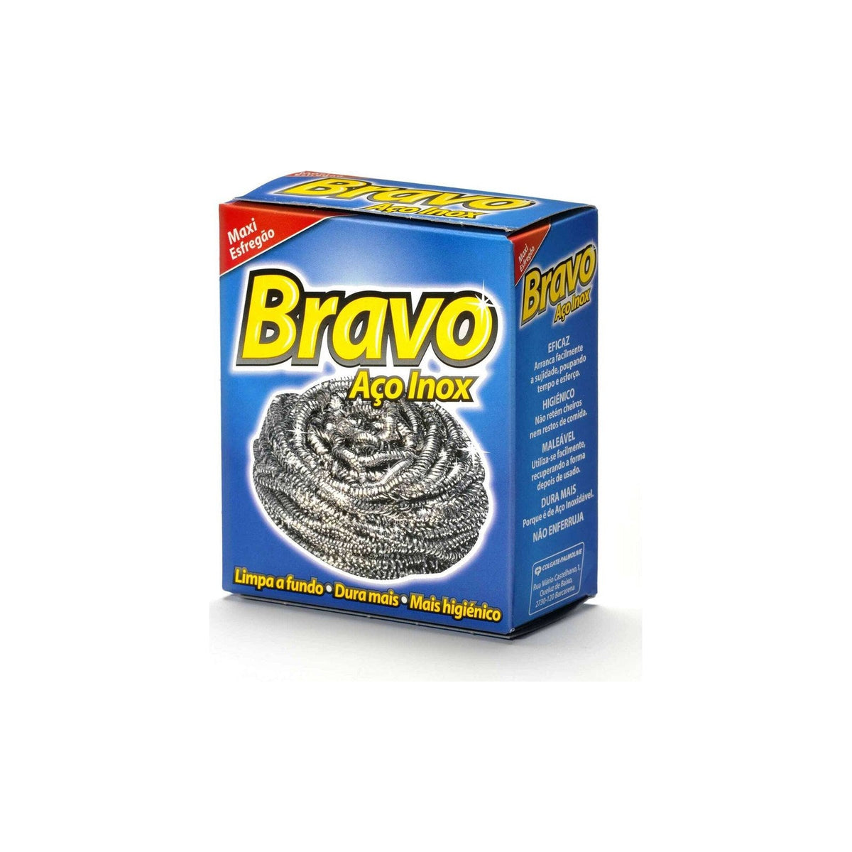 Bravo Esfregão Aço Inox (17% Grátis) 1 un