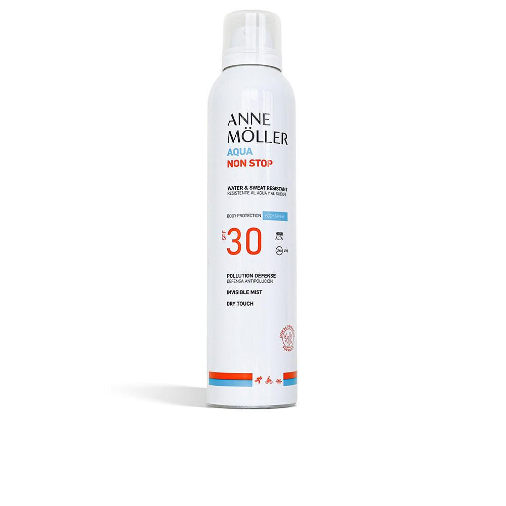 Anne Möller Aqua Non Stop Spray Corporal Resistente À Água e ao Suor SPF30 200ml