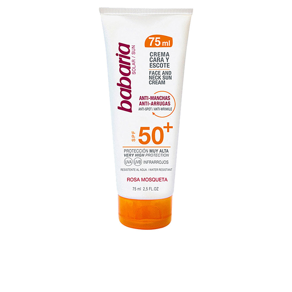 Babaria Solar Rosto &amp; Deckline Fluido Antimanchas SPF50+ 75ml