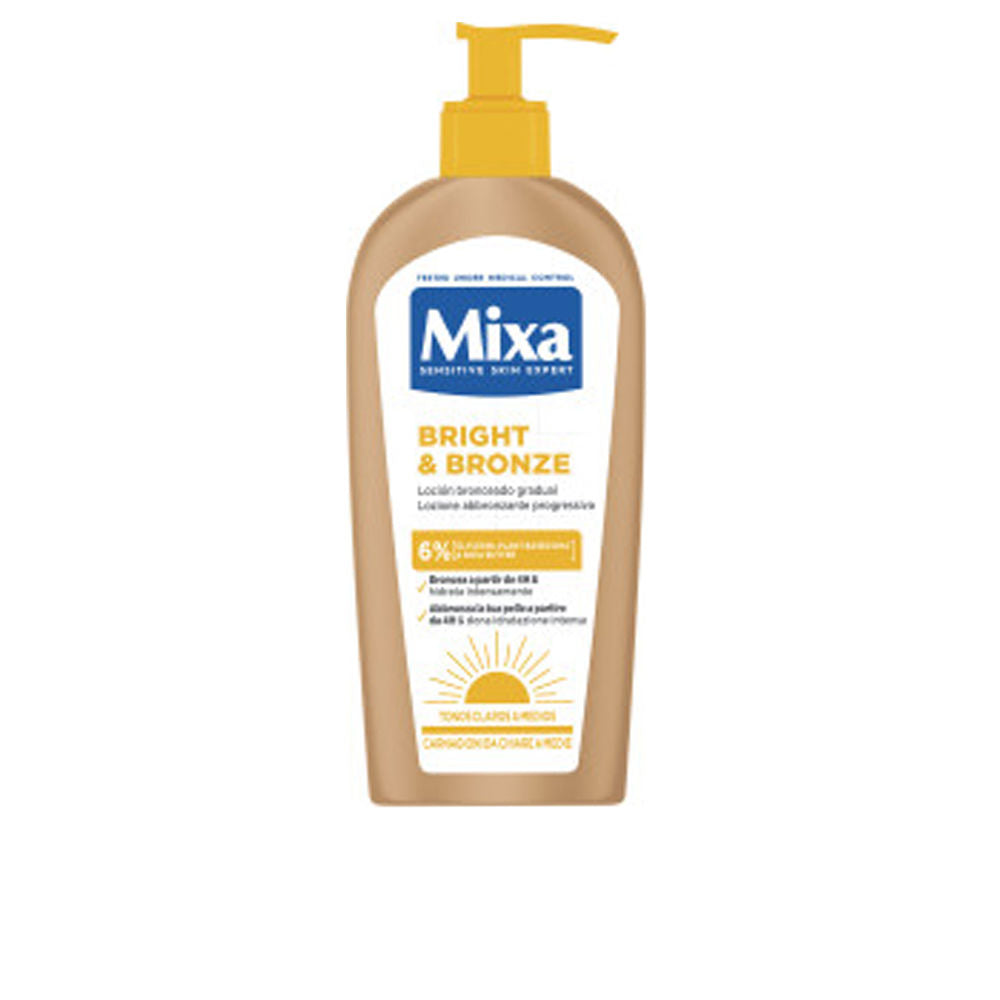 Mixa Loção Autobronzeadora Gradual Bright &amp; Bronze 250ml