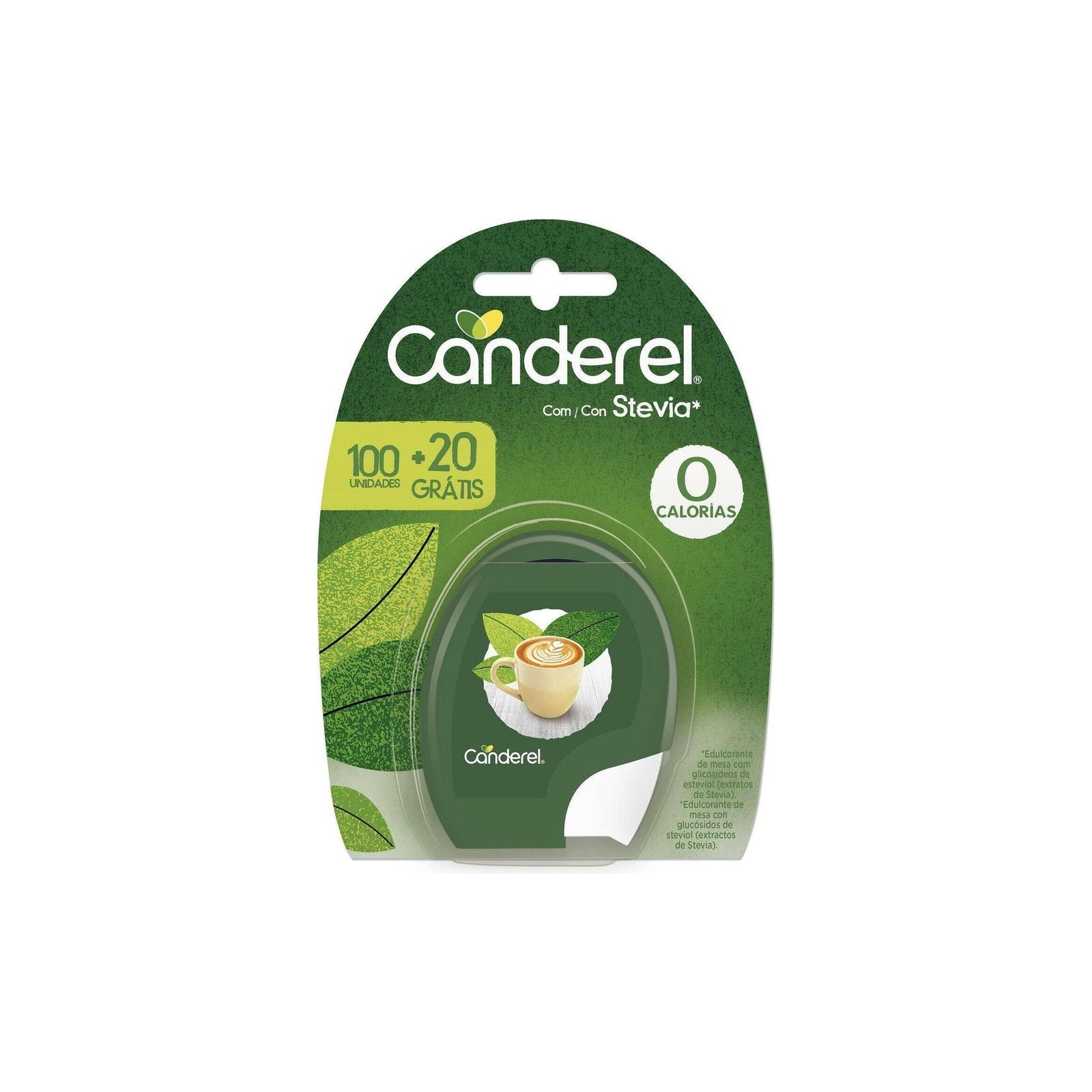 Canderel com Stevia Doseador 120 Pastilhas