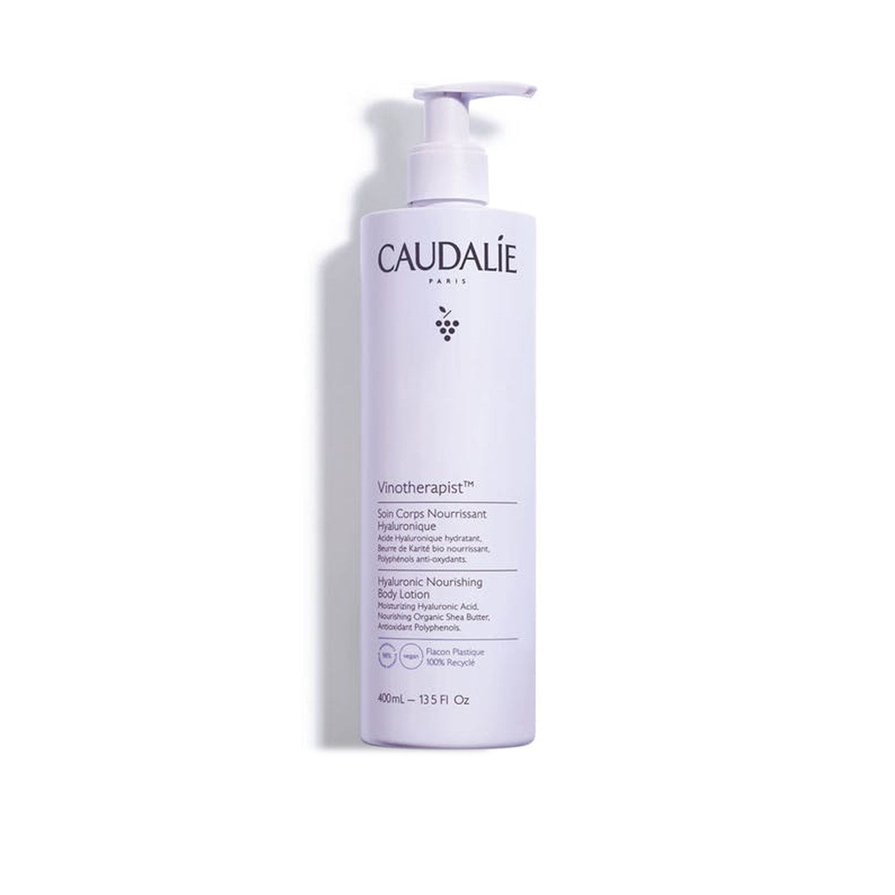 Caudalie Vinotherapist Hyaluronic Nourishing loção corporal 400ml