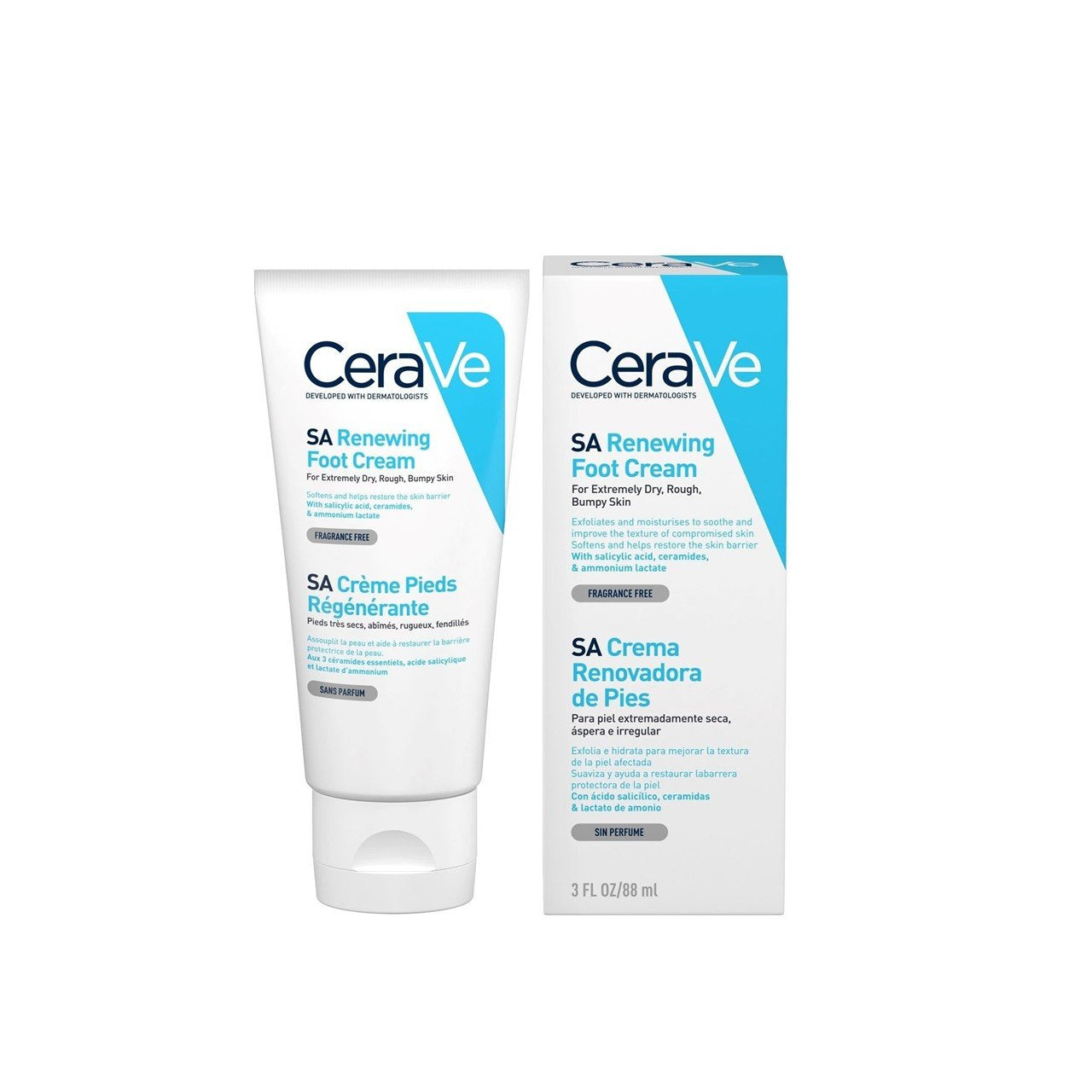 CeraVe SA Foot Renewal Creme 88ml