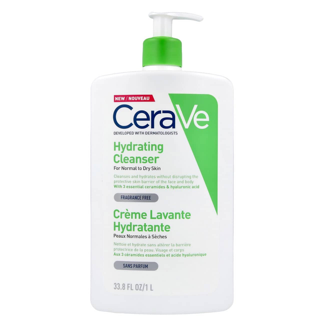 CeraVe Hydrating Cleanser Normal to Dry Skin 1000ml
