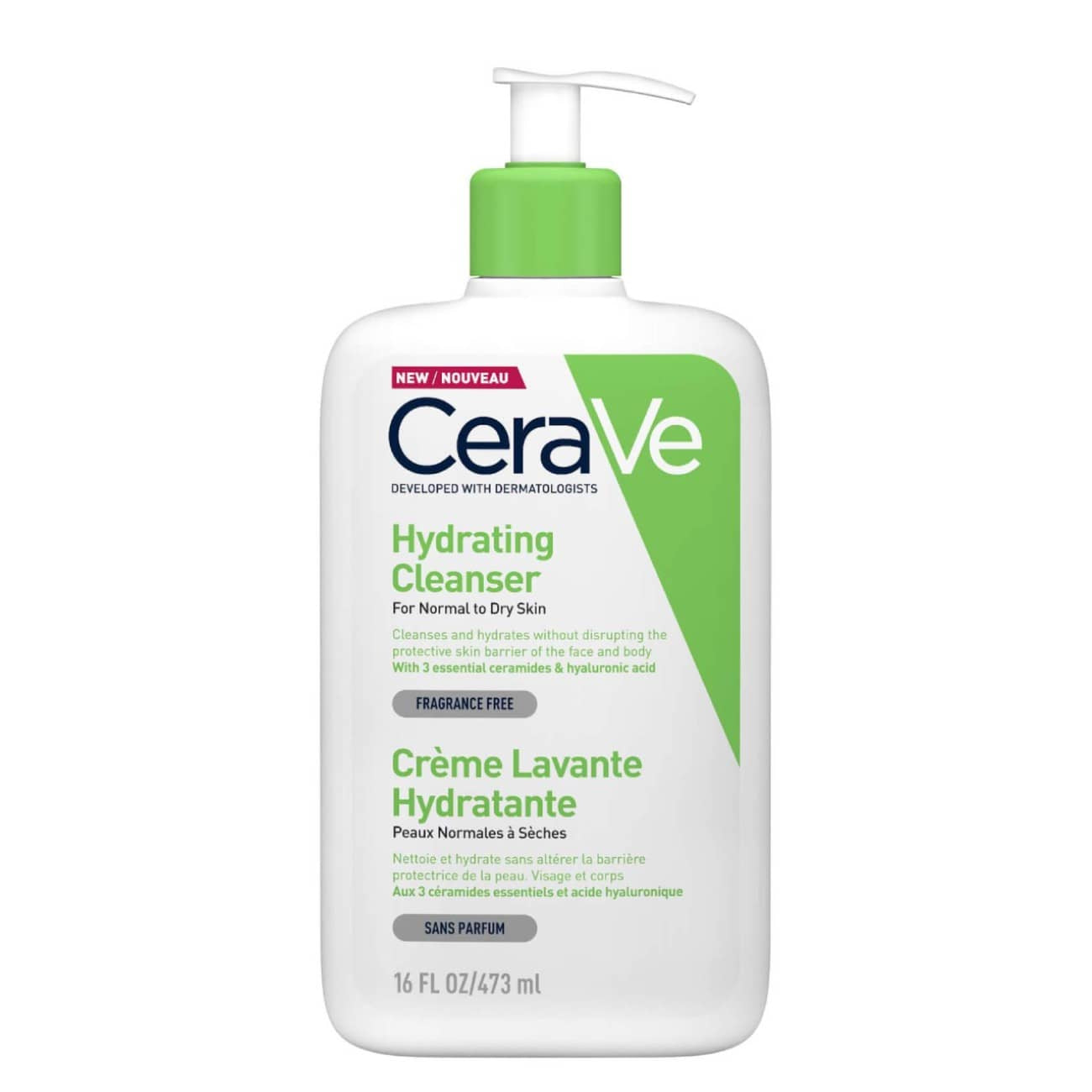 CeraVe Hydrating Cleanser Normal to Dry Skin 473ml