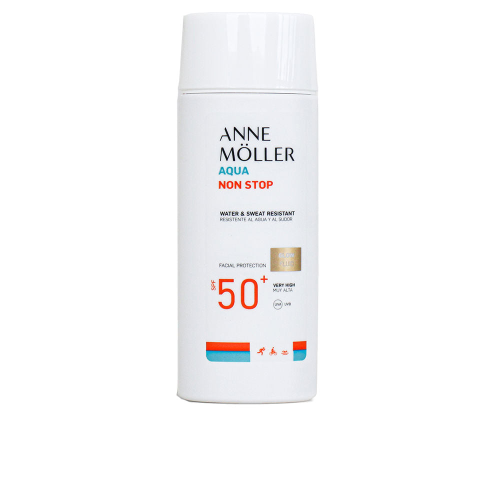 Anne Möller Aqua Non Stop Fluido Iluminador Resistente À Água e ao Suor SPF50+ 75ml