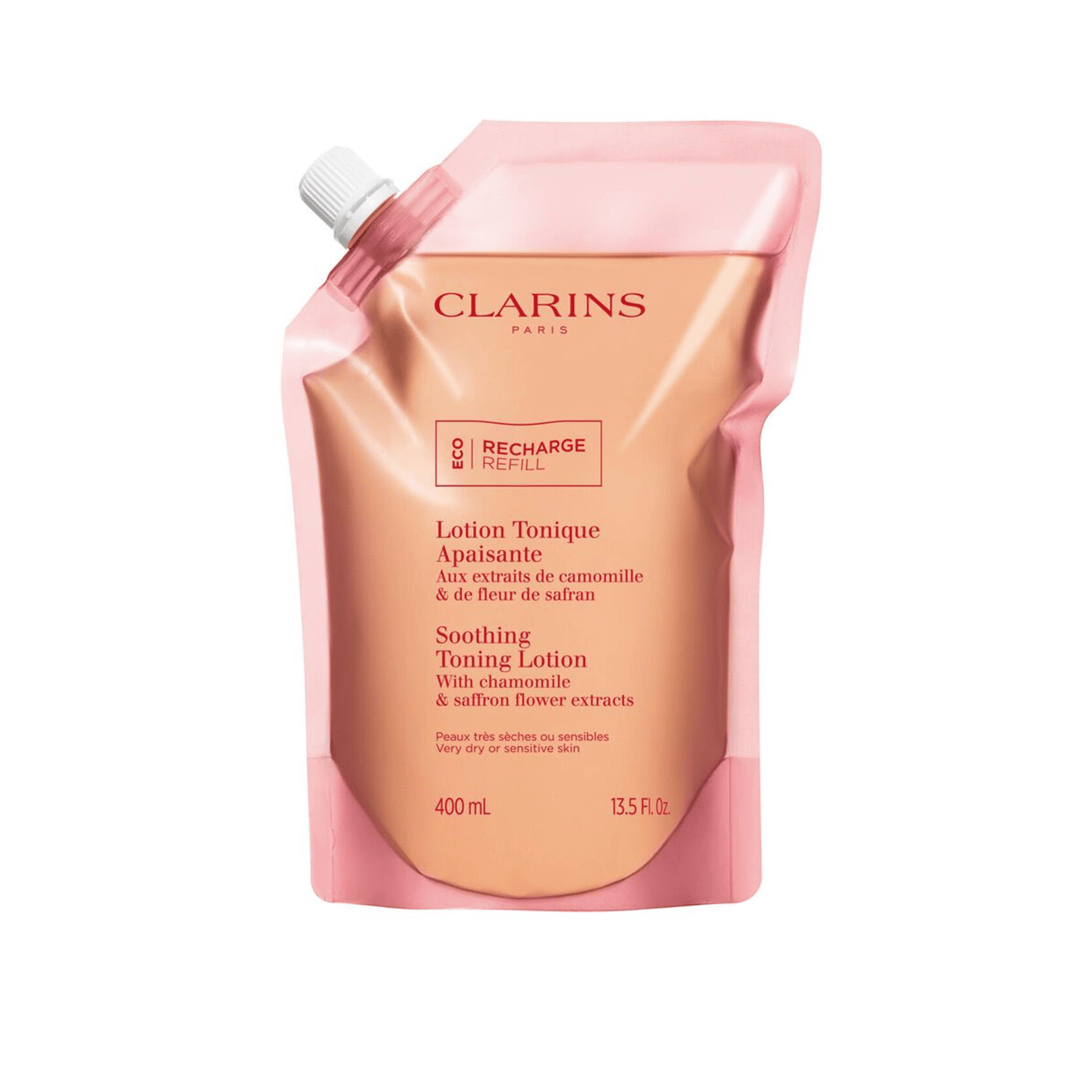 Clarins Soothing Toning Loção Eco-Refill 400ml