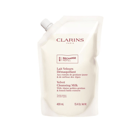 Clarins Velvet leite de limpeza Eco-Refill 400ml