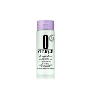 Clinique All About Clean Leite Micelar de Limpeza Tudo-em-Um + Removedor de Maquilhagem Pele Muito Seca a Mista 200ml