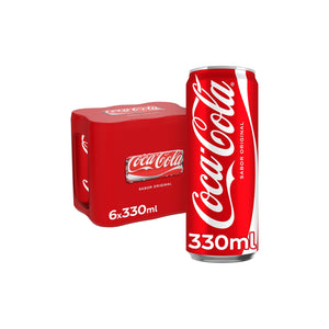 Coca-Cola 33 cl - Pack 6 x 33 cl SDR