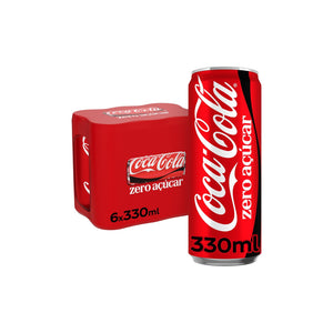 Coca-Cola Zero 33 cl - Pack 6 x 33 cl SDR