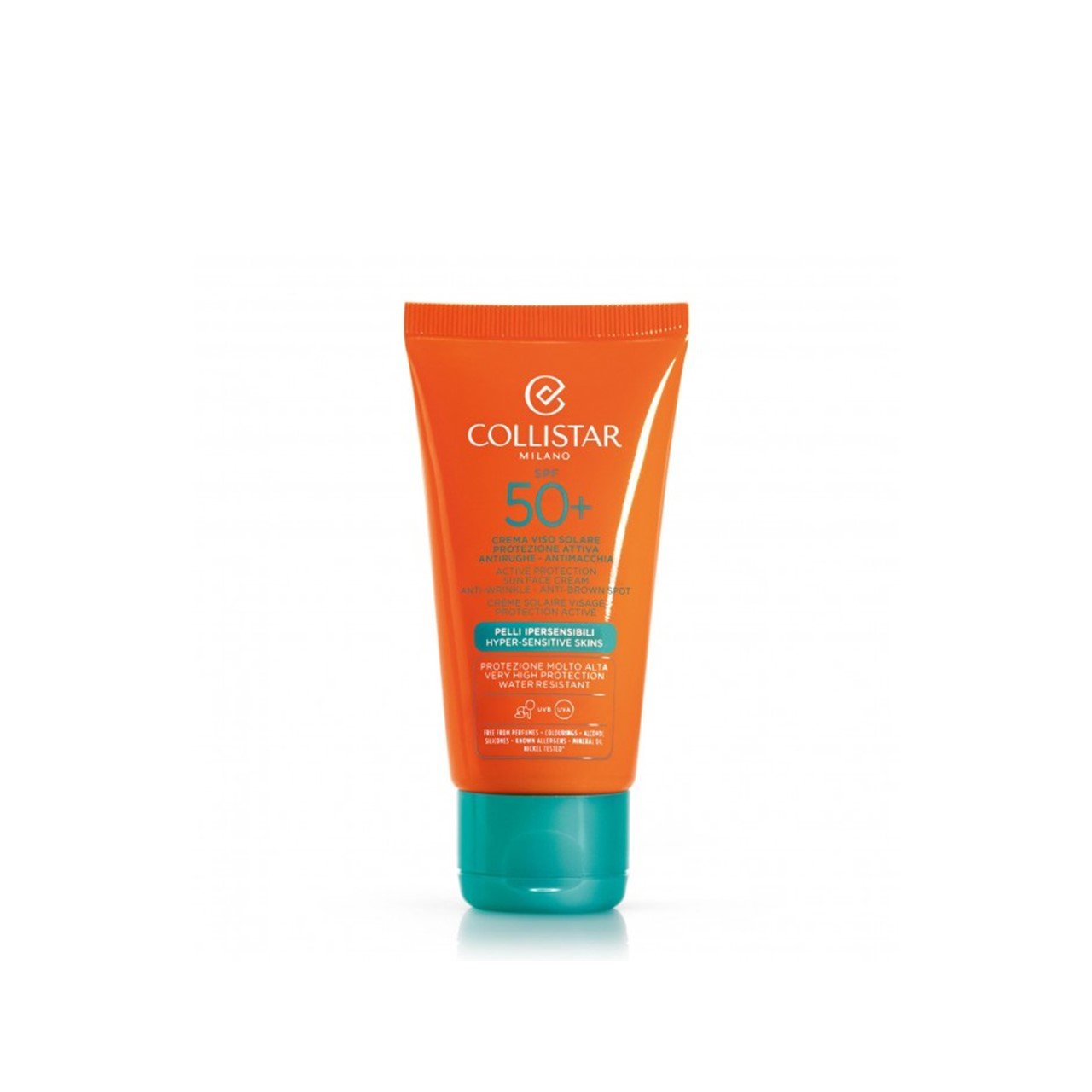Collistar Active Protection Sun creme de rosto SPF50+ 50ml