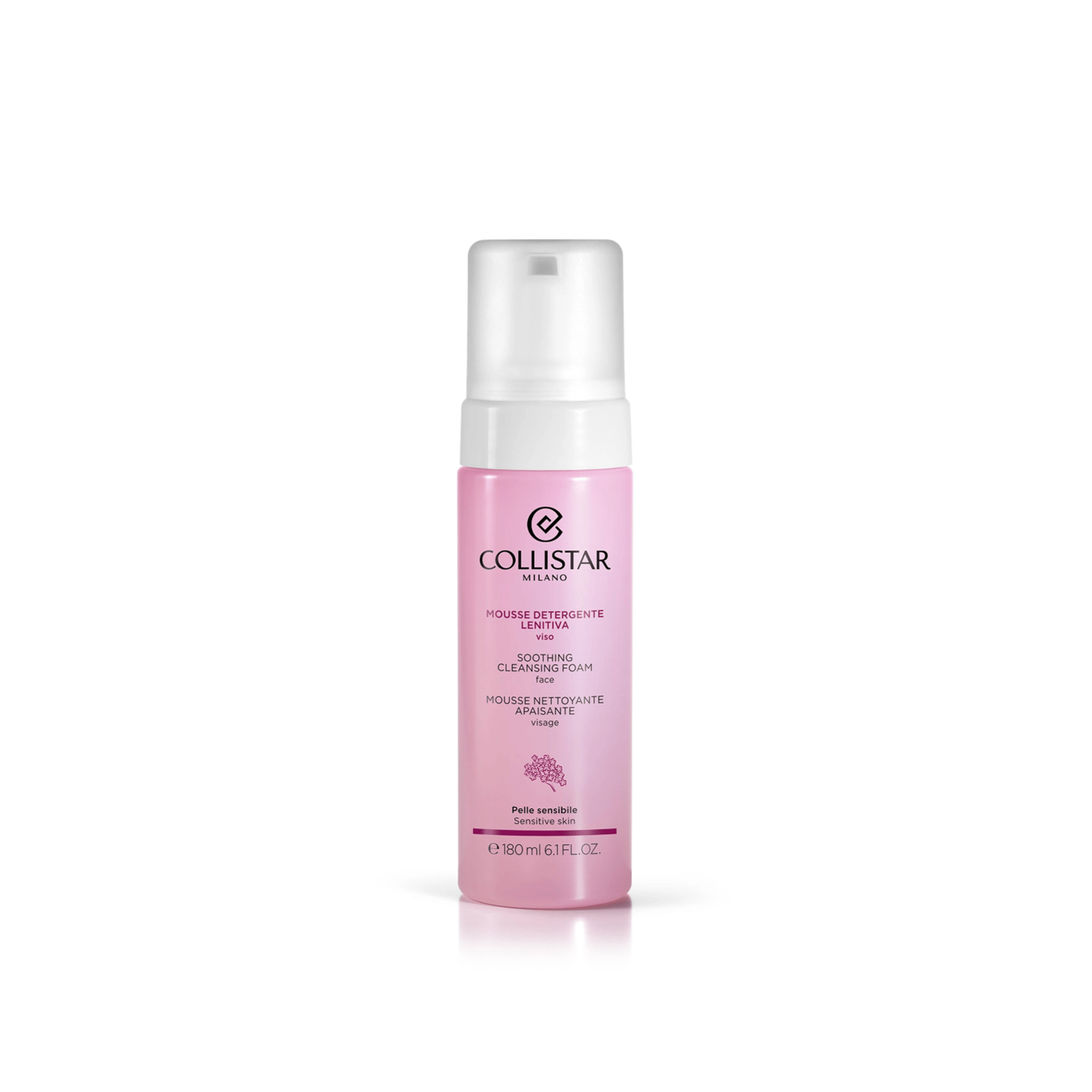 Collistar Soothing espuma de limpeza 180ml