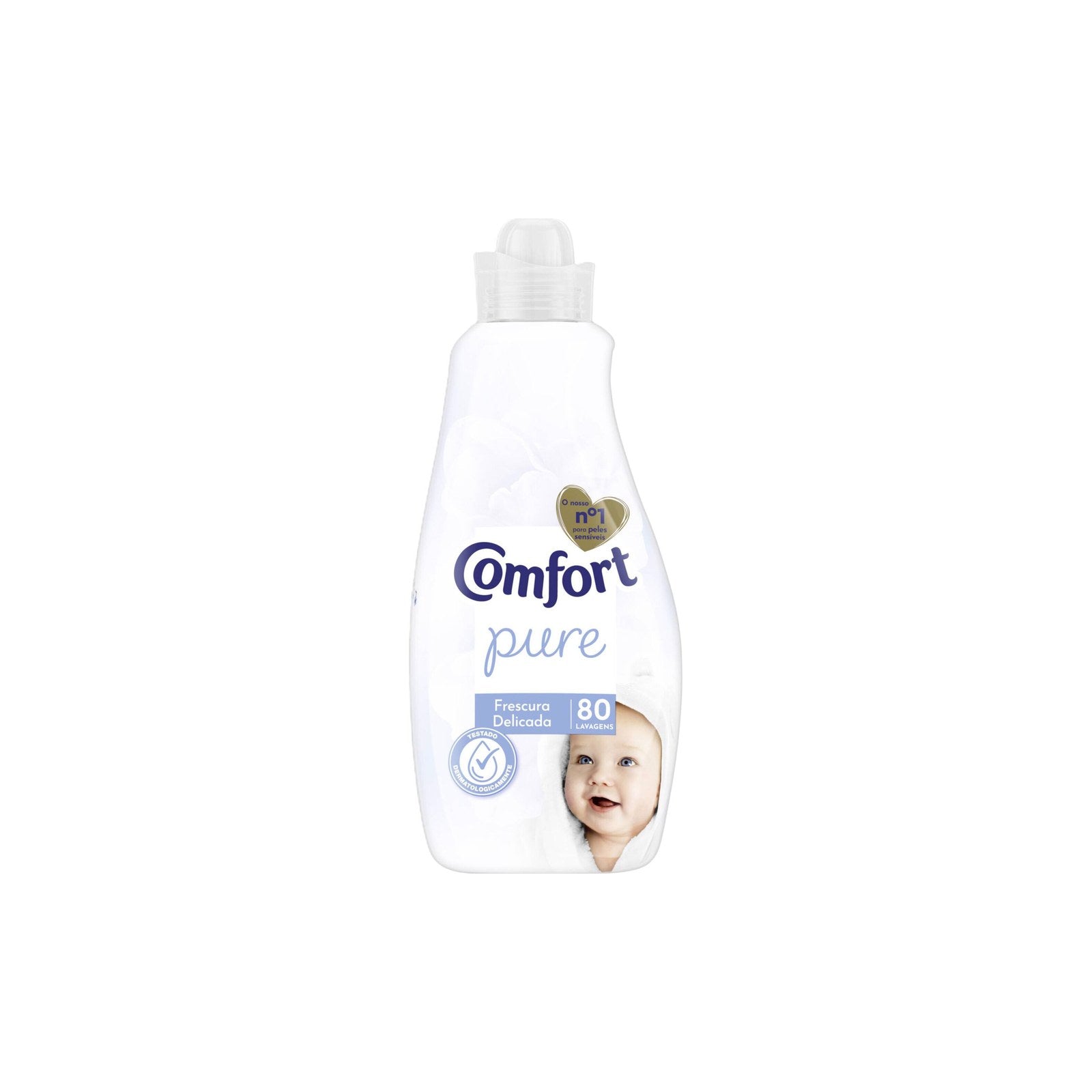 Comfort Amaciador Roupa Essência Pure 80 Doses 1,44 L