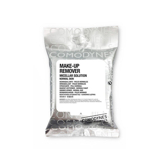 Comodynes Makeup Remover Wipes with água micelar Normal Skin x20