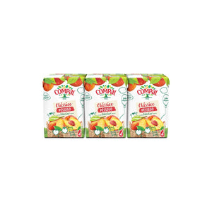 Compal Clássico Néctar Pessego 20 cl - Pack 3 x 20 cl