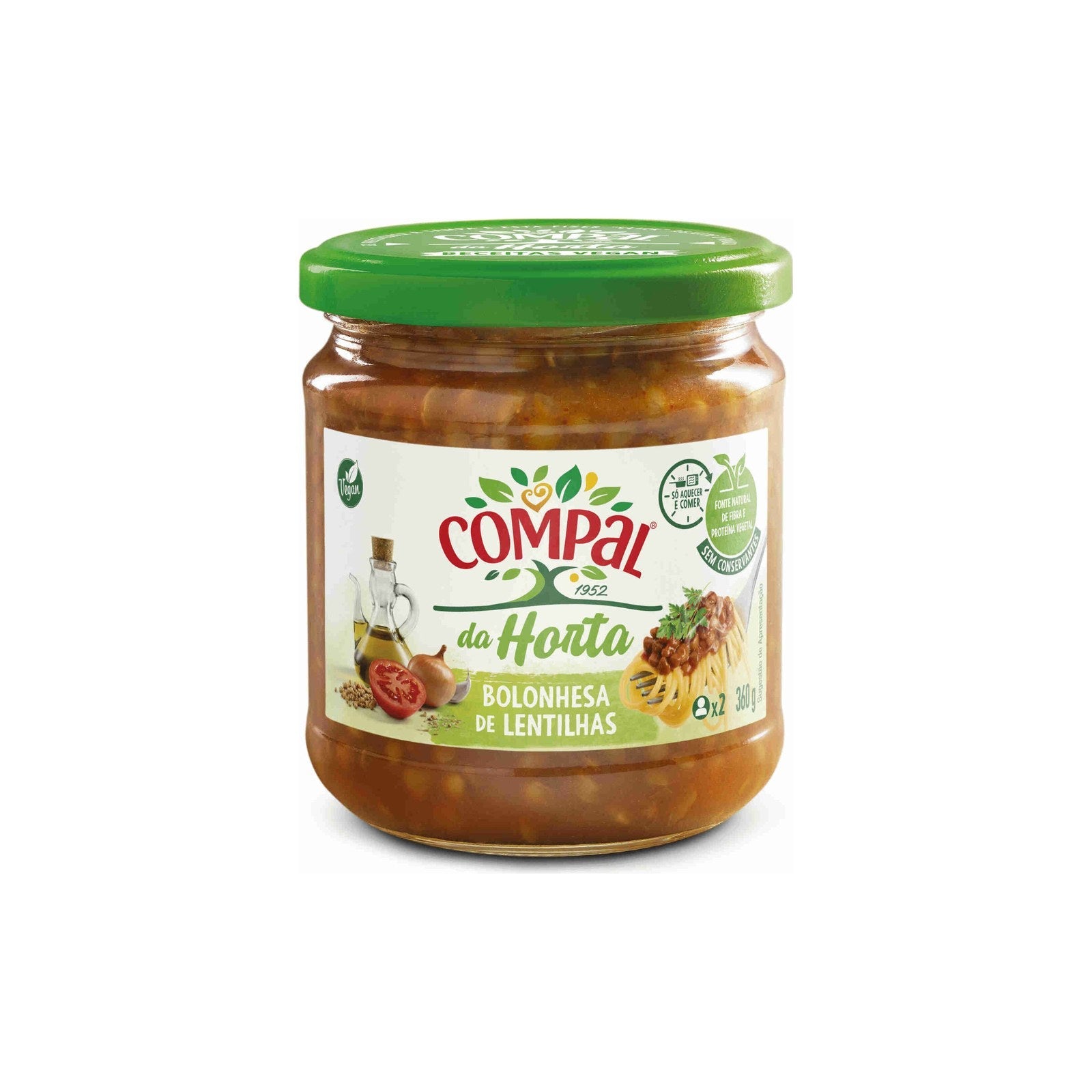 Compal da Horta Bolonhesa de Lentilhas 360 gr