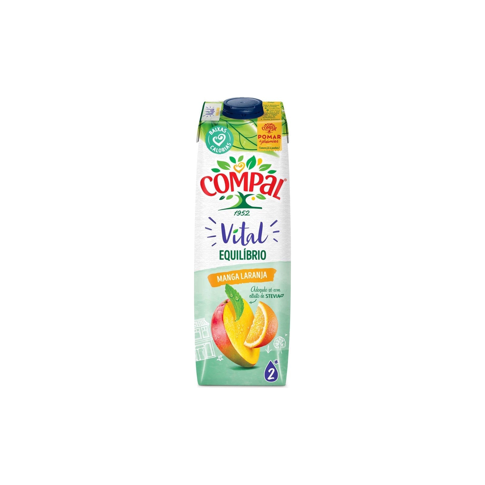 Compal Tetra Vital Manga e Laranja 1 L