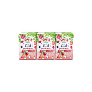 Compal Vital Frutos Vermelhos 3 x 20 cl