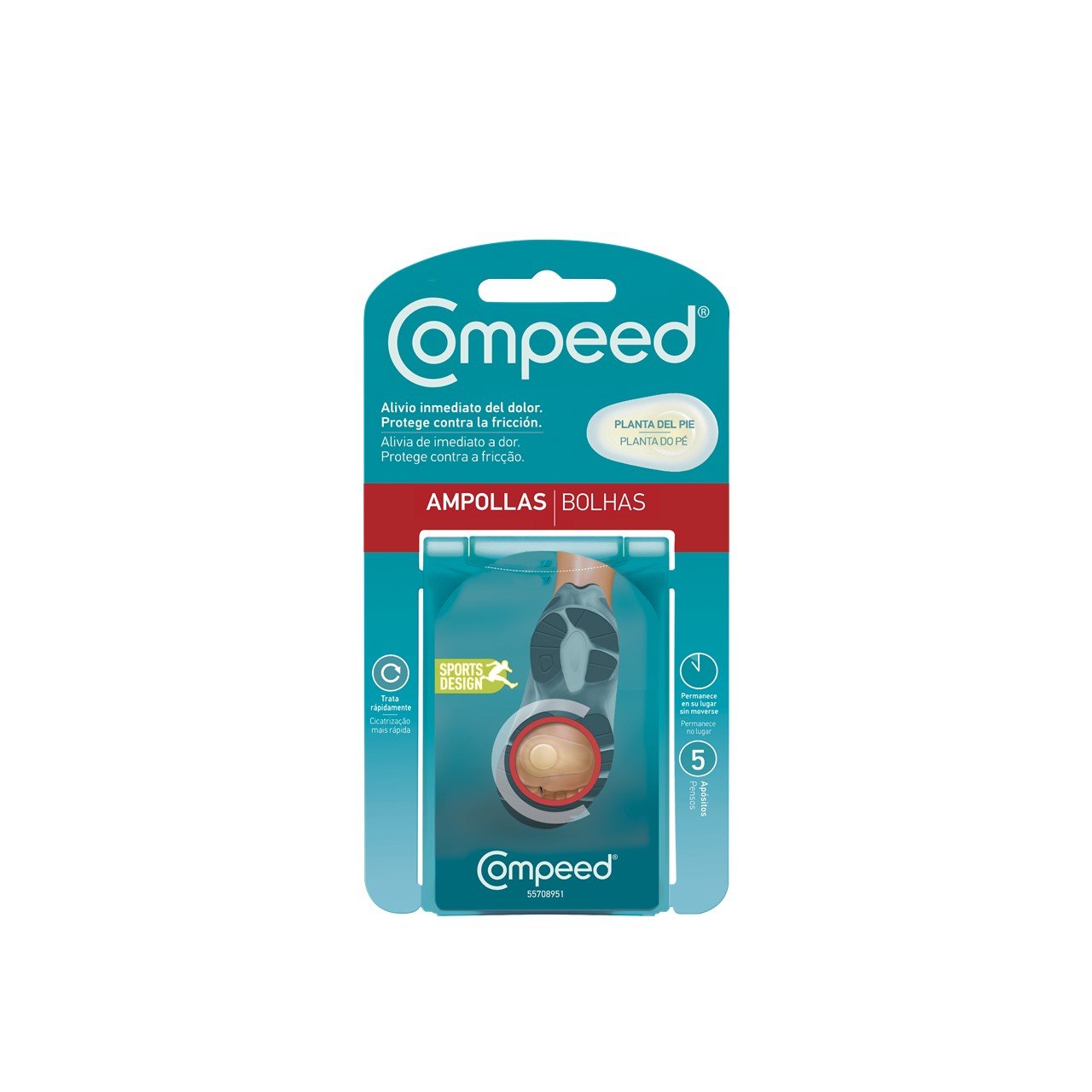 Compeed Sport Ampollas Sub-Pie x5