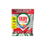 Fairy Platinum Plus Limão Pastilhas para Máquina Loiça, 36 unidades