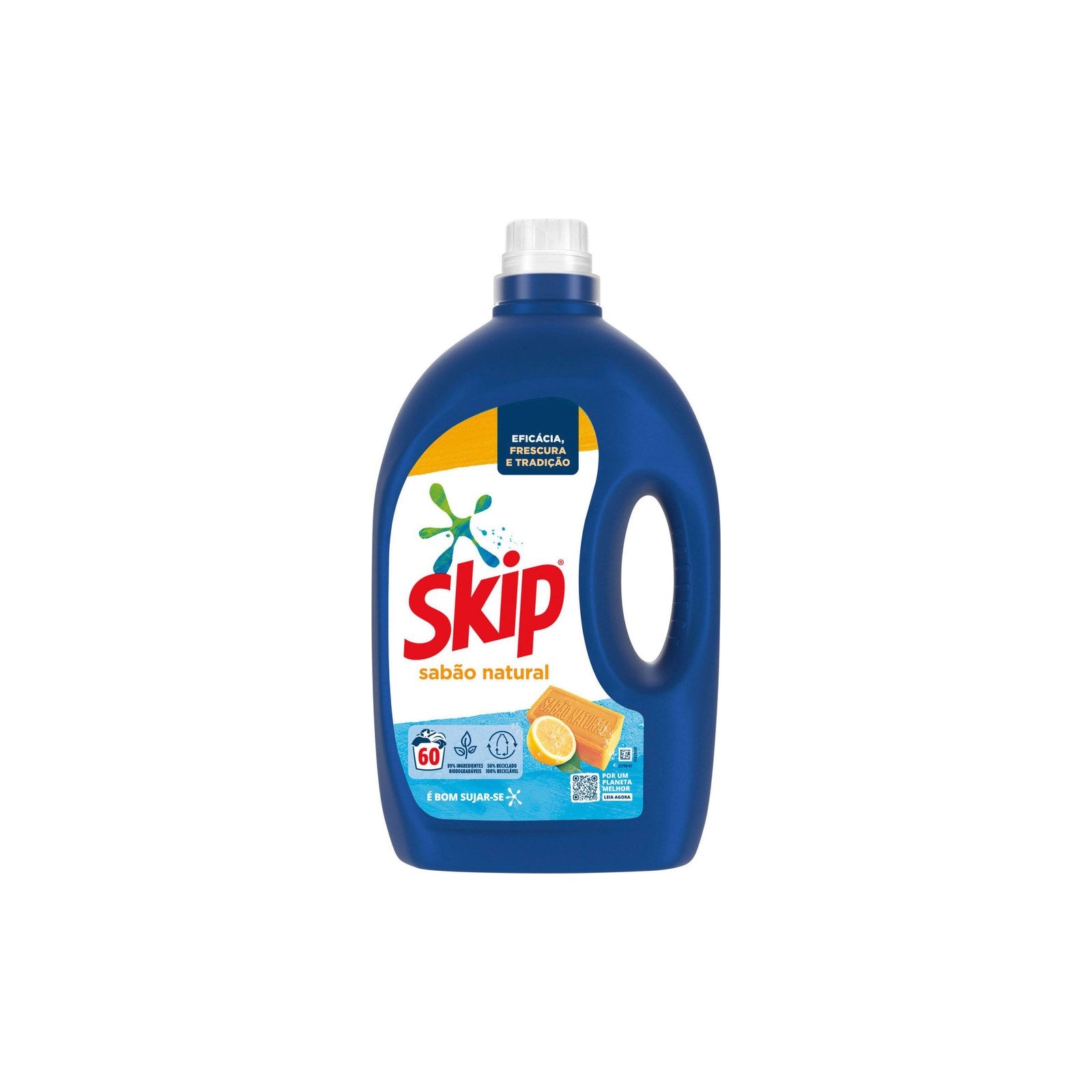 Detergente Líquido Skip Sabão Natural 2,754 kg