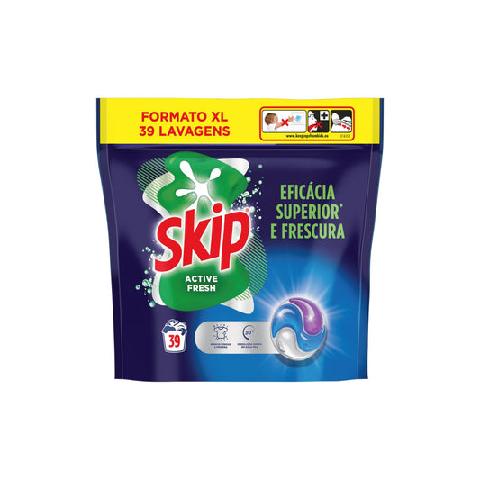 Skip Active Fresh Cápsulas Detergente Roupa 0.823 kg