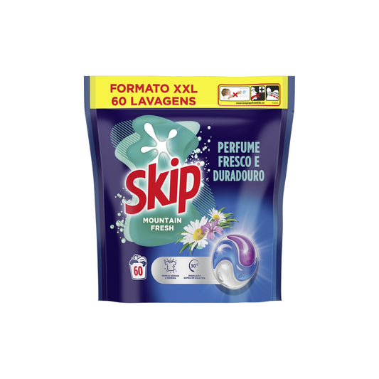 Detergente Cápsulas Skip Ultimate Mountain Fresh 1,266 kg
