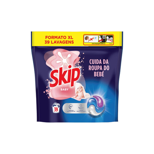 Skip Cápsulas Detergente Roupa Bebé 0.823 kg