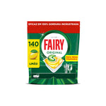 Fairy Original Limão Pastilhas Máquina Loiça 140 unidades