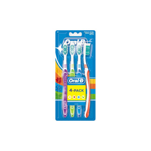 Oral-B 123 Escova de Dentes Shiny Clean 4 un