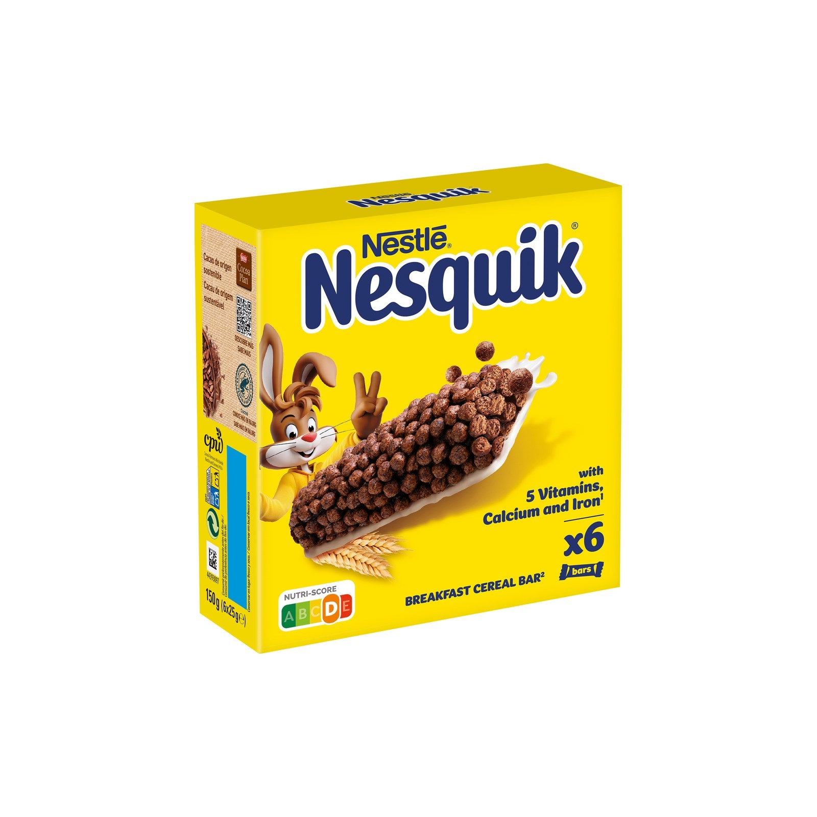 Nesquik Barras Cereais 6 x 25 gr (150 gr)