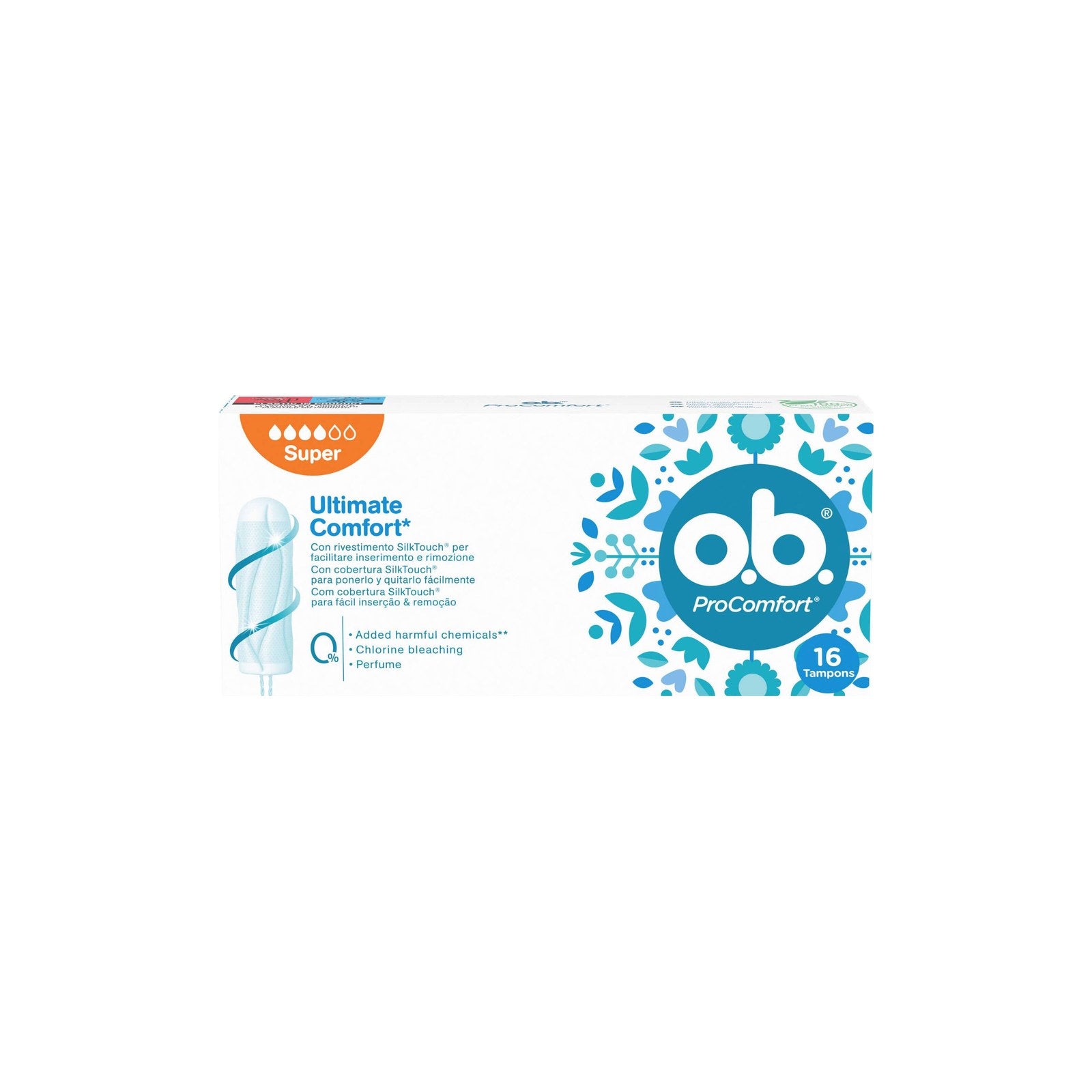 o.b. ProComfort Tampões Super 16 un
