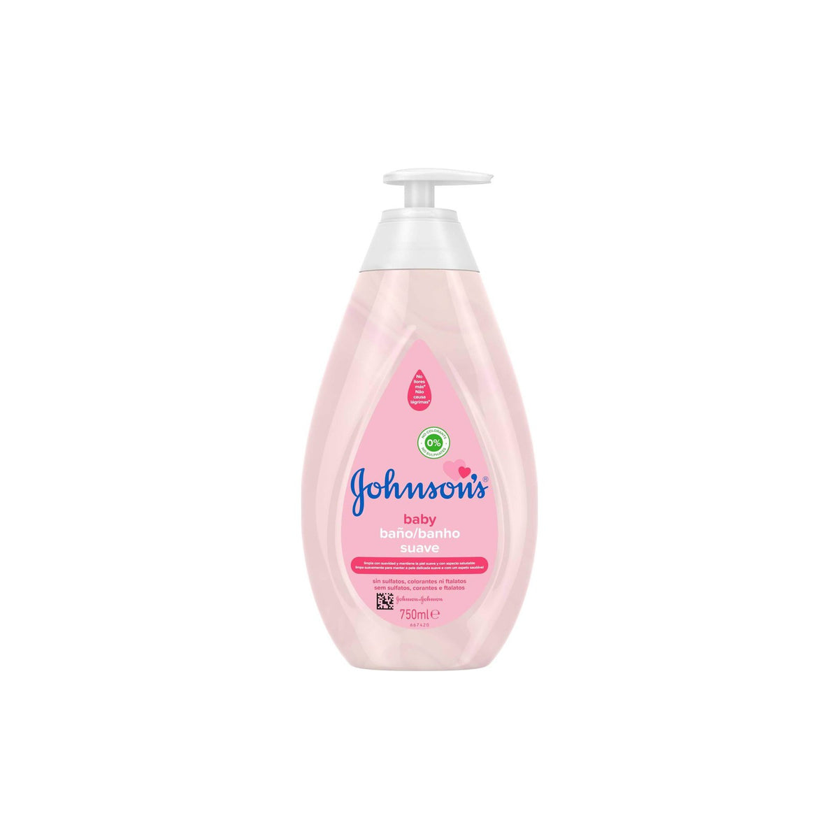 Johnson's Gel de Banho Suave 750 ml