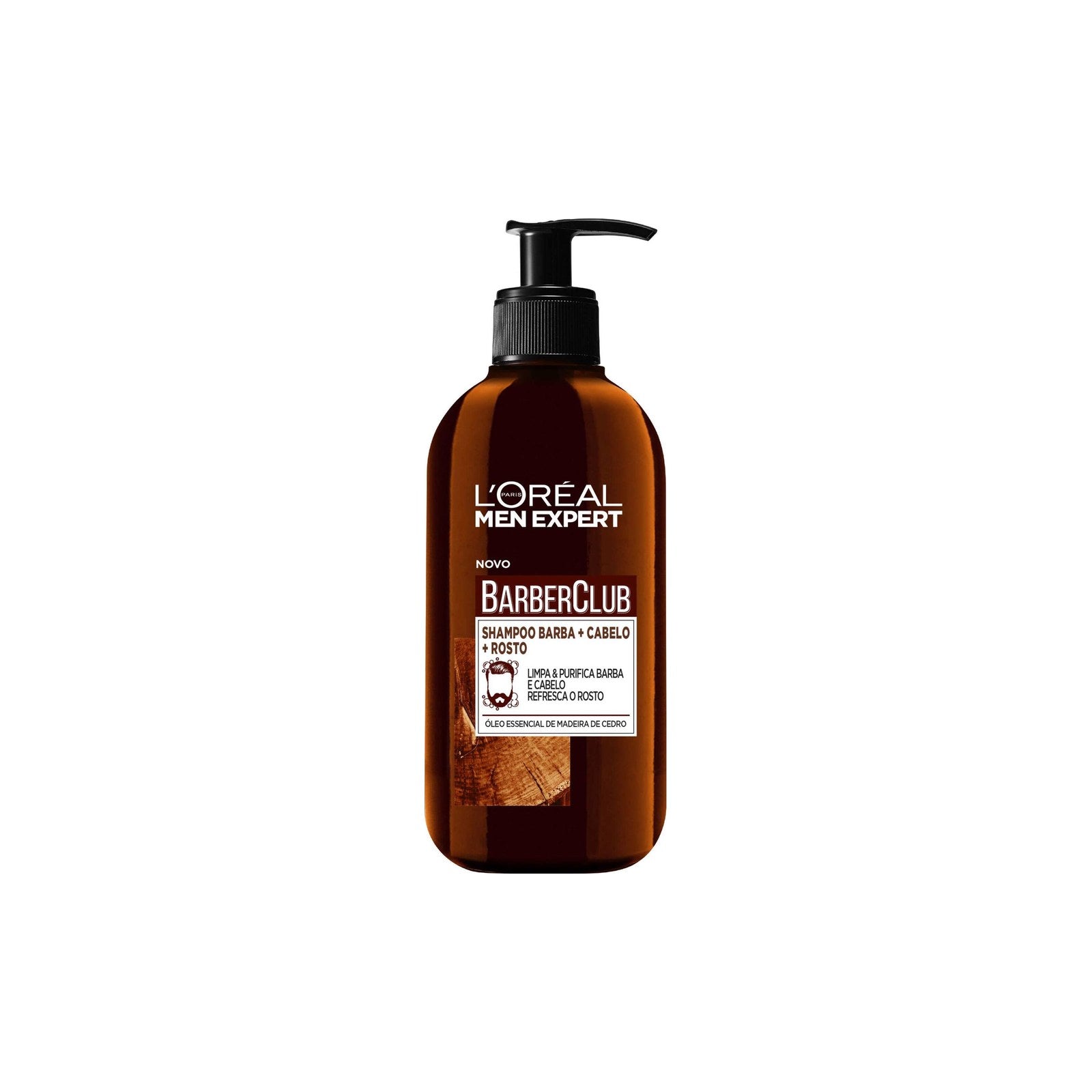 L'Oréal Men Expert Champô Barba e Cabelo Barber Club 200 ml