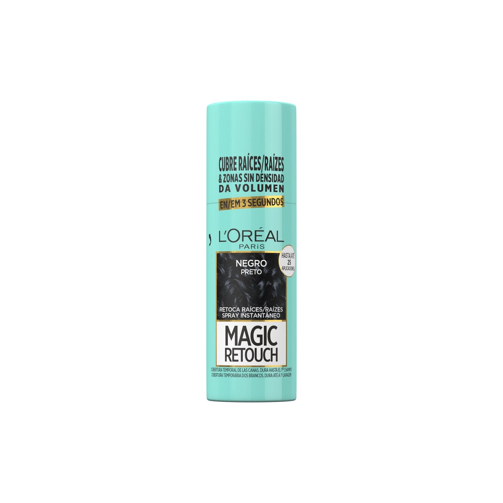 L'Oréal Magic Retouch Nº 1 Preto 75 ml