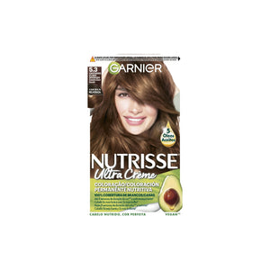 Garnier Nutrisse Coloração Permanente Castanho Claro Dourado 5.3