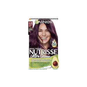 Garnier Nutrisse Coloração Permanente Castanho Violino 4.26 140 ml