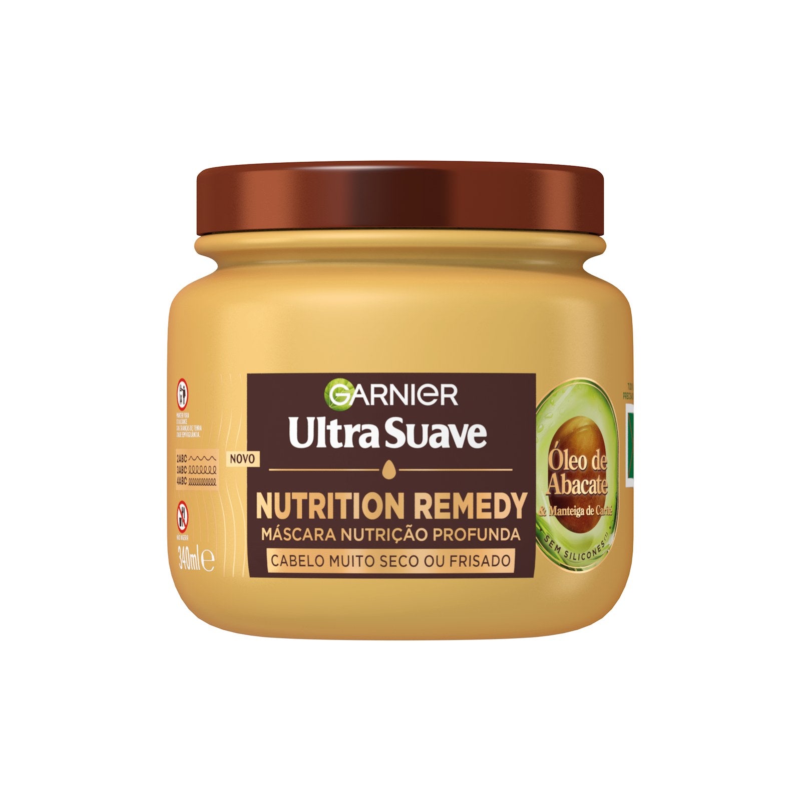Garnier Ultra Suave Máscara Abacate 340 ml