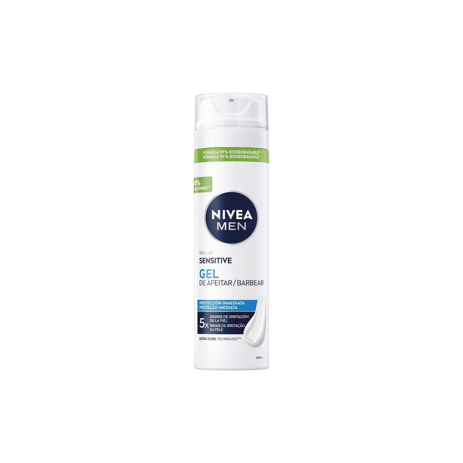 Nivea Men Gel de Barbear Sensitive 200 ml