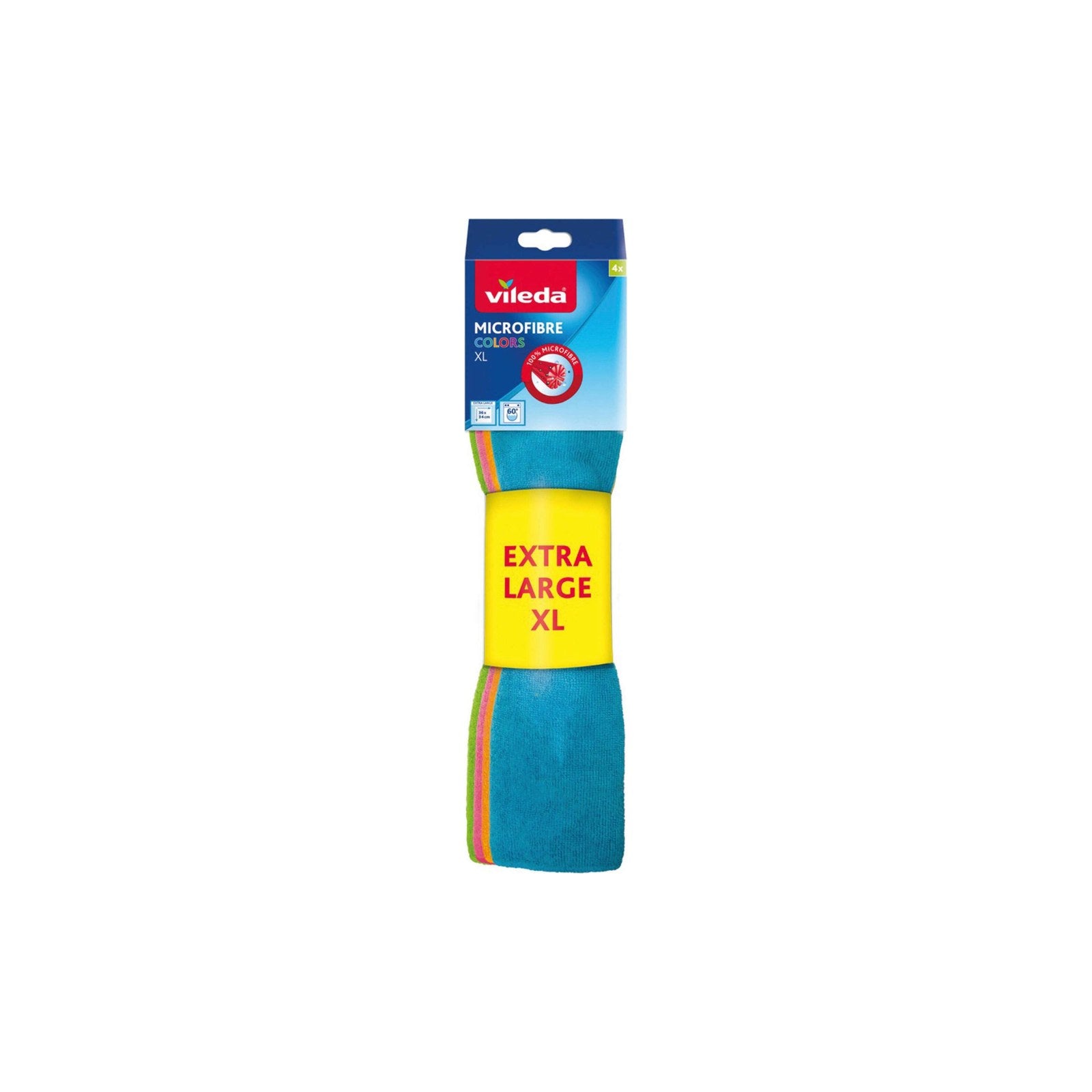 Vileda Pano Microfibra Colors XL 3+1