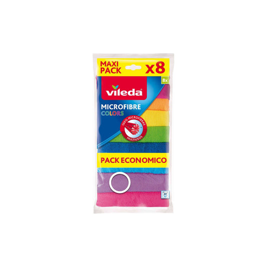 Vileda Pano Microfibra Colors 8 un