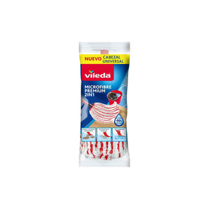 Vileda Recarga Esfregona Microfibra Premium 2 em 1