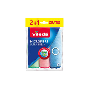 Vileda Pano Microfibra Ultrafresh 2+1 un