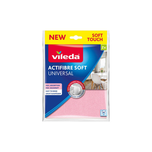 Vileda Pano Microfibra Actifibre Soft Universal 2 un