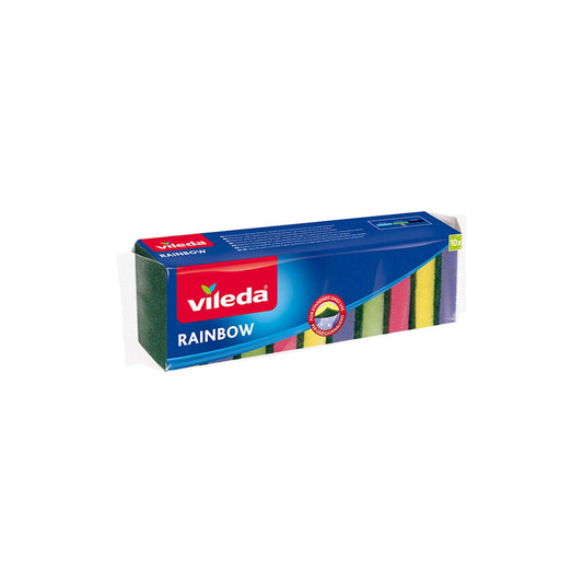 Vileda Esfregão Esponja Rainbow 10 un